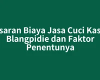 Kisaran Biaya Jasa Cuci Kasur Blangpidie dan Faktor Penentunya