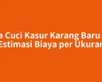 Jasa Cuci Kasur Karang Baru dan Estimasi Biaya per Ukuran