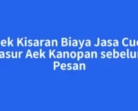Cek Kisaran Biaya Jasa Cuci Kasur Aek Kanopan sebelum Pesan