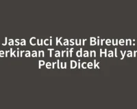Jasa Cuci Kasur Bireuen: Perkiraan Tarif dan Hal yang Perlu Dicek