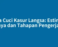 Jasa Cuci Kasur Langsa: Estimasi Biaya dan Tahapan Pengerjaan