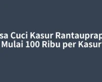 Jasa Cuci Kasur Rantauprapat Mulai 100 Ribu per Kasur