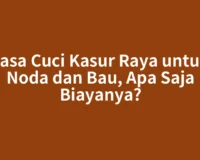 Jasa Cuci Kasur Raya untuk Noda dan Bau, Apa Saja Biayanya?