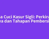 Jasa Cuci Kasur Sigli: Perkiraan Biaya dan Tahapan Pembersihan