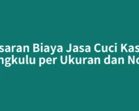 Kisaran Biaya Jasa Cuci Kasur Bengkulu per Ukuran dan Noda
